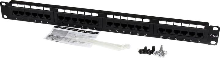 Produktbild StarTech 24 PORT 1U CAT6 PATCH PANEL