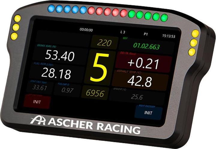 Produktbild Ascher Racing Dashboard 4"