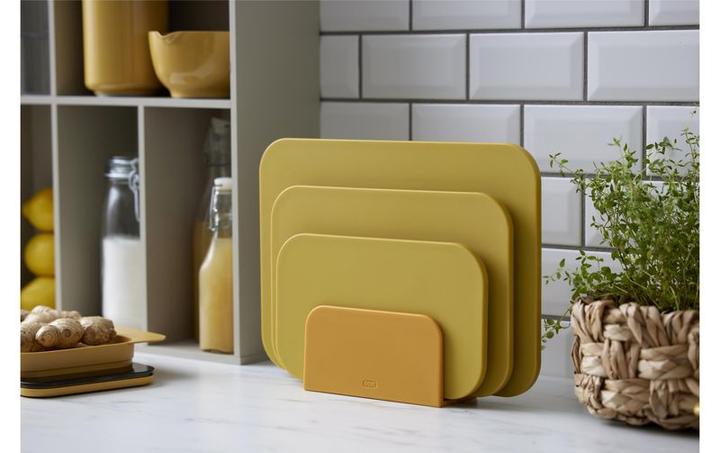 Actual product image Rosti Choptima 3-piece cutting board set, curry