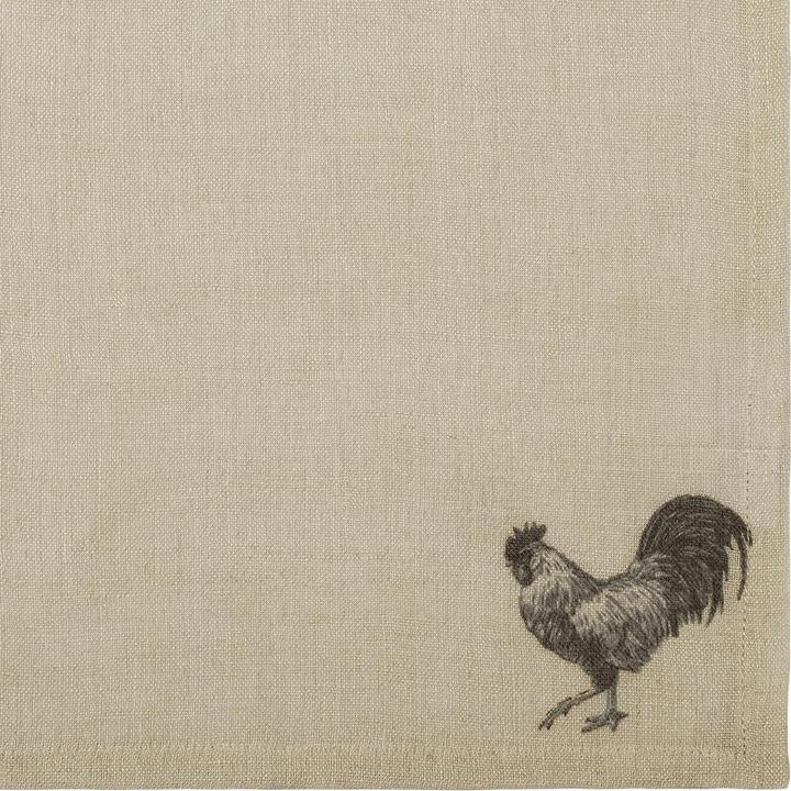 Image du produit Loberon Serviette 4er Set Walorine creme (4 x, 40 x 40 cm)