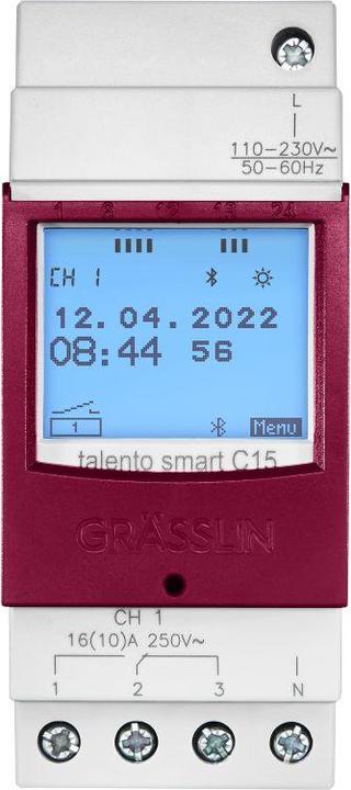 Actual product image Grässlin Talento smart C15 timer