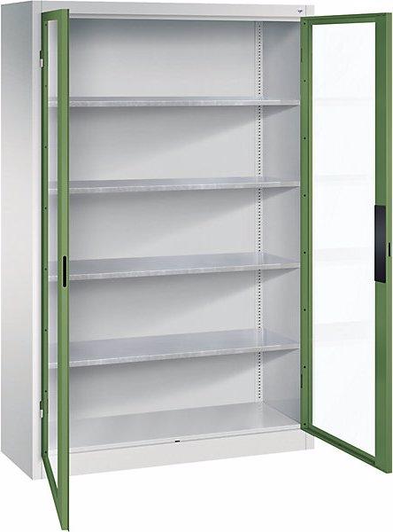 Produktbild C+P Sichtfenster-Flügeltürschrank (120 cm, 195 cm)