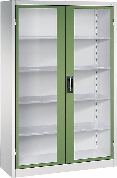 Produktbild C+P Sichtfenster-Flügeltürschrank (120 cm, 195 cm)