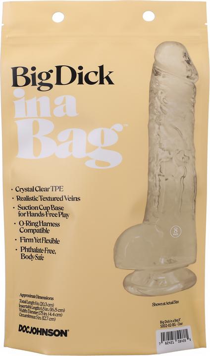 Actual product image Doc Johnson Dildo - 8" / 20 cm