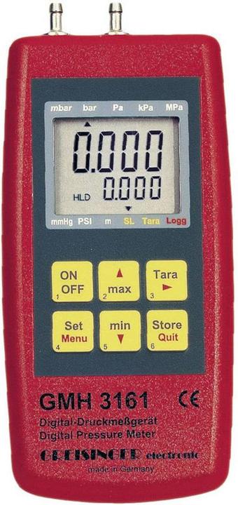 Greisinger Appareil de mesure de pression GMH 3161-13 Lu