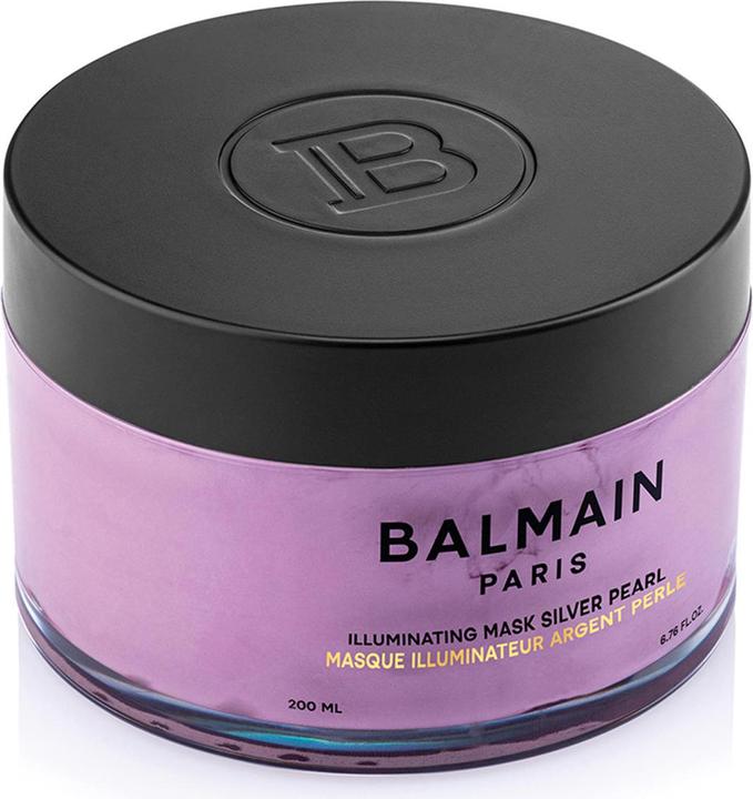 Actual product image Balmain Illuminating Mask Silver Pearl Illuminating Hair Mask Silver Pearl 200Ml (200 ml)