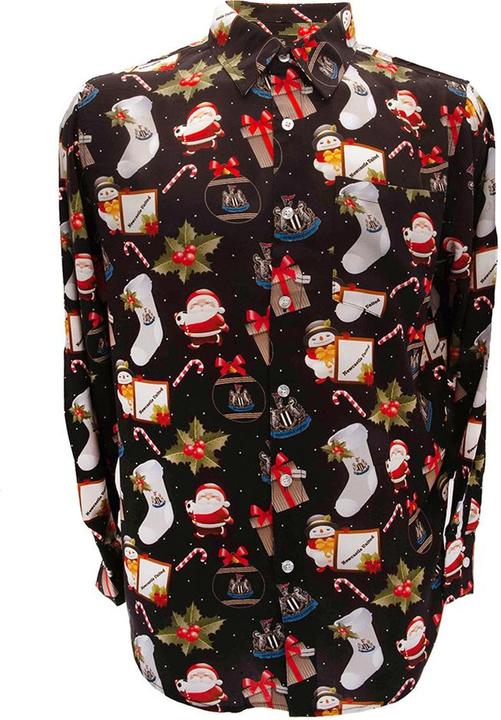 Newcastle United FC Hemd Weihnachtliches Design (M)