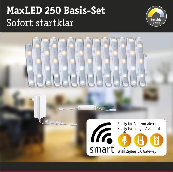 Produktbild Paulmann MaxLED 250 Stripe Set (Weiss, 500 cm, Indoor)