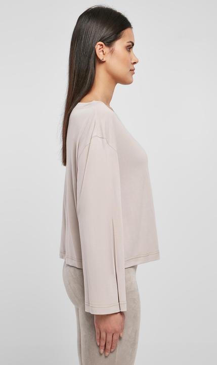 Produktbild Urban Classics Ladies Short Modal Bateau Necklinie Longsleeve (5XL)