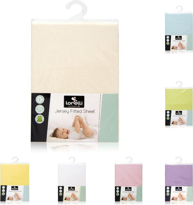 Actual product image Lorelli Fitted sheet jersey 60 x 120 cm (120 x 60 cm)
