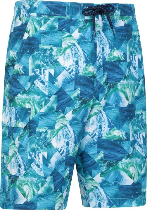 Actual product image Mountain Warehouse Mens Ocean Patterned Boardshorts (M)