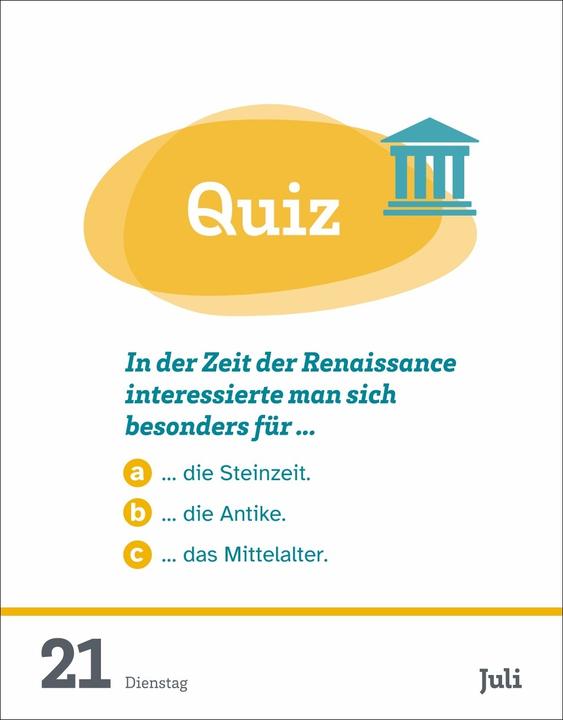 Produktbild Harenberg WAS IST WAS Der Kalender Tagesabreisskalender 2026 - Kinderkalender (Deutsch)