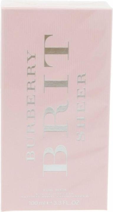 Image du produit Burberry Brit Sheer (Eau de toilette, 100 ml)