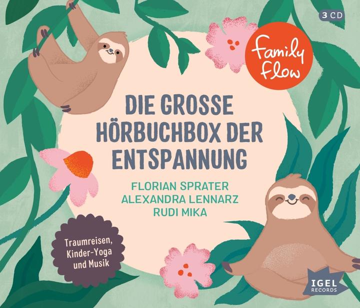 Image du produit FamilyFlow - Le grand coffret de livres audio sur la relaxation (Florian Sprater, Ralf Kiwit, Louis Friedemann Thiele, Alexandra Lennarz, Pirmin Sedlmeir, Allemand)