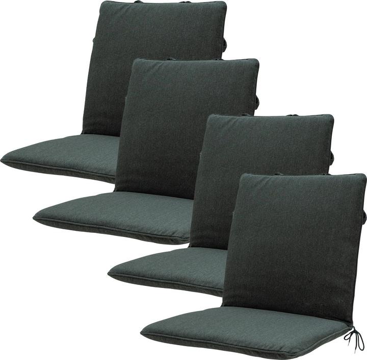 Produktbild Natura Punto Gartenstuhl Niederlehner-Auflage by Madison, 4er Set (97 x 49 cm)