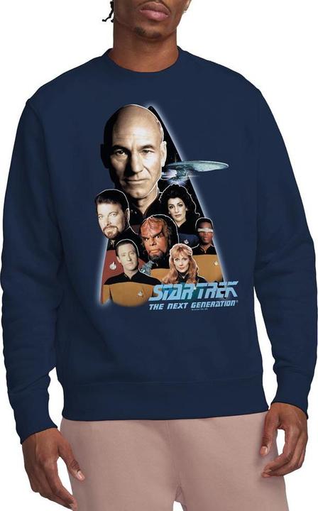 Actual product image Unisex Adult Next Generation Crew Sweatshirt (L)