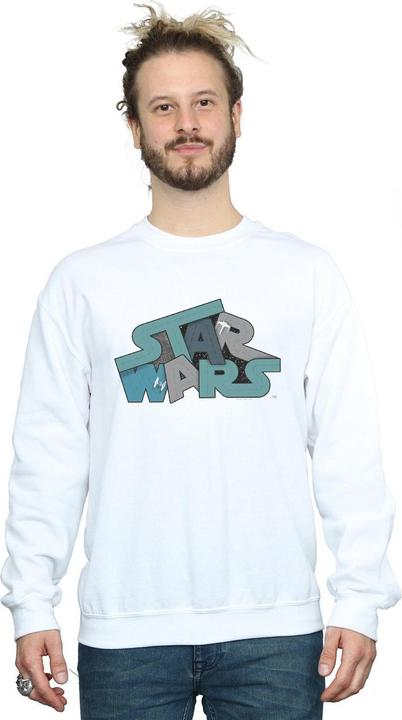 Immagine prodotto Star Wars Death Star Jumble Logo Felpa Uomo (L)