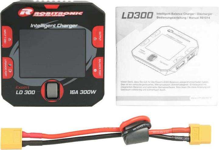 Actual product image Robitronic Charger DC Expert LD 300 LiPo 1-6s 16A 300W