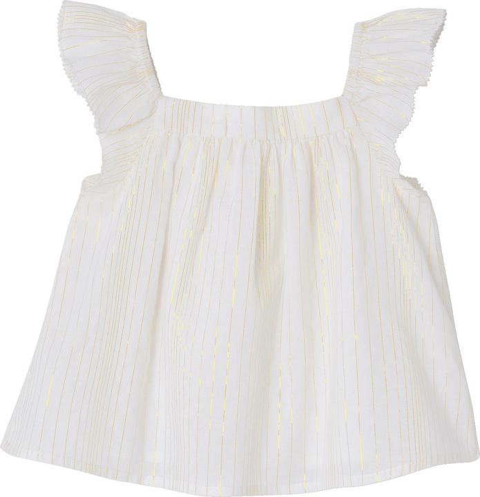 Vertbaudet Festliche Baby Bluse aus Baumwoll-Voile