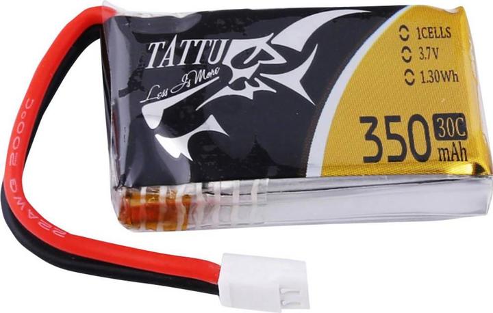 Actual product image Tattu RC Battery LiPo 350 mAh 3.7 V 30C (3.70 V, 350 mAh)