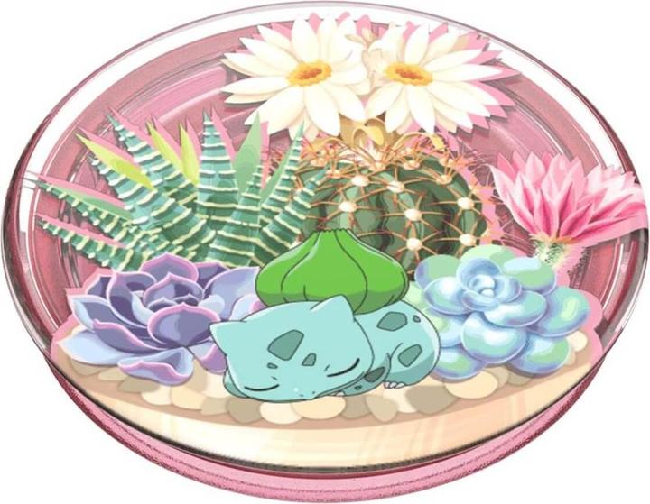 Produktbild PopSockets PopGrip Premium Bulbasaur Terrarium