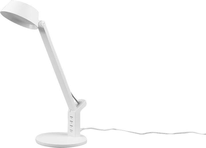 Immagine prodotto Trio Luci Lampada da tavolo a LED Ava 523090131, plastica bianca opaca, incl. 5 Watt LED (600 lm)