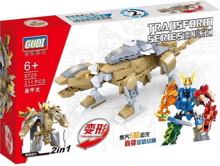 Image du produit Gudi 8725 - Transform Mecha-Dino Ankylosaurus