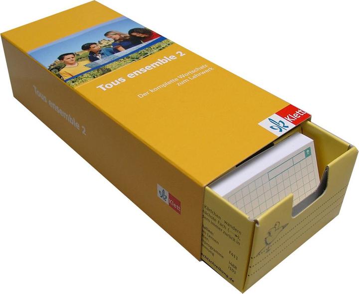Image du produit Tous Ensemble 2. Vokabel-Lernbox (Allemand, Français, 2006)