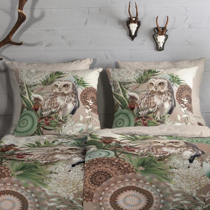 Actual product image HIP Reversible bed linen "Kirja" (Duvet cover, 80x80 cm, 135x200 cm)