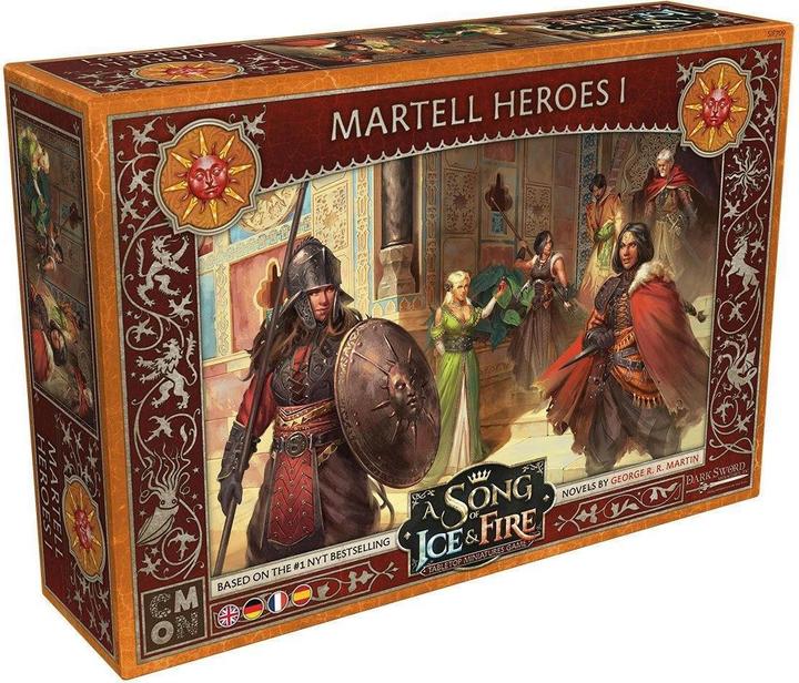 Actual product image Cmon A Song of Ice & Fire - Martell Heroes 1 (EN Expansion) (English)