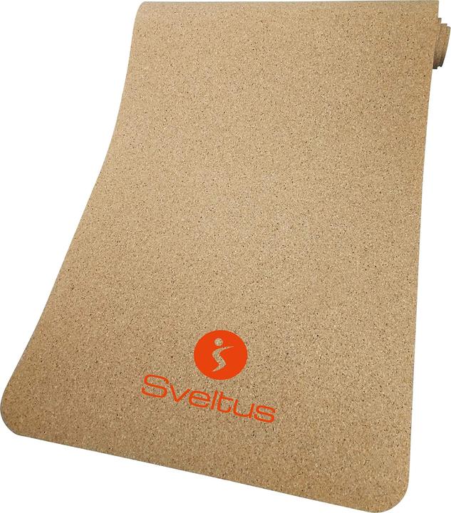 Actual product image Sveltus Yoga mat 1303 183x61x0.5cm cork (5 mm)