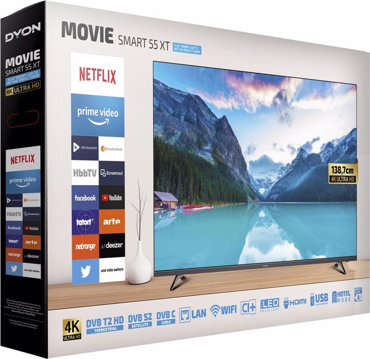 Actual product image Dyon Movie Smart 55 XT (55", LED, 2021)