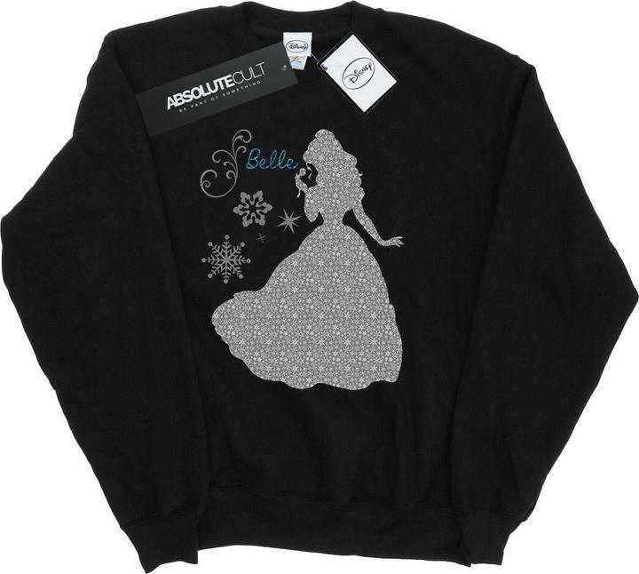Disney Princess Belle Christmas Silhouette Sweatshirt (XL)