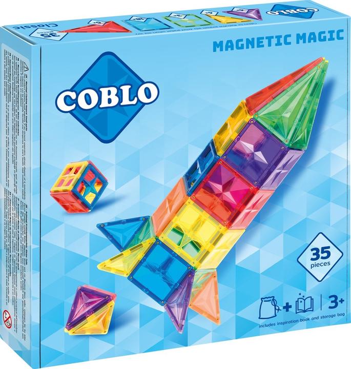 Produktbild NoName Magnetische Bausteine Basic 35 Stk. (35 x)