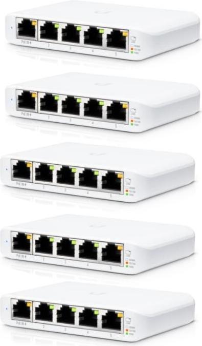 Image du produit Ubiquiti Usw Flex Mini 5-Pack (5 Ports)