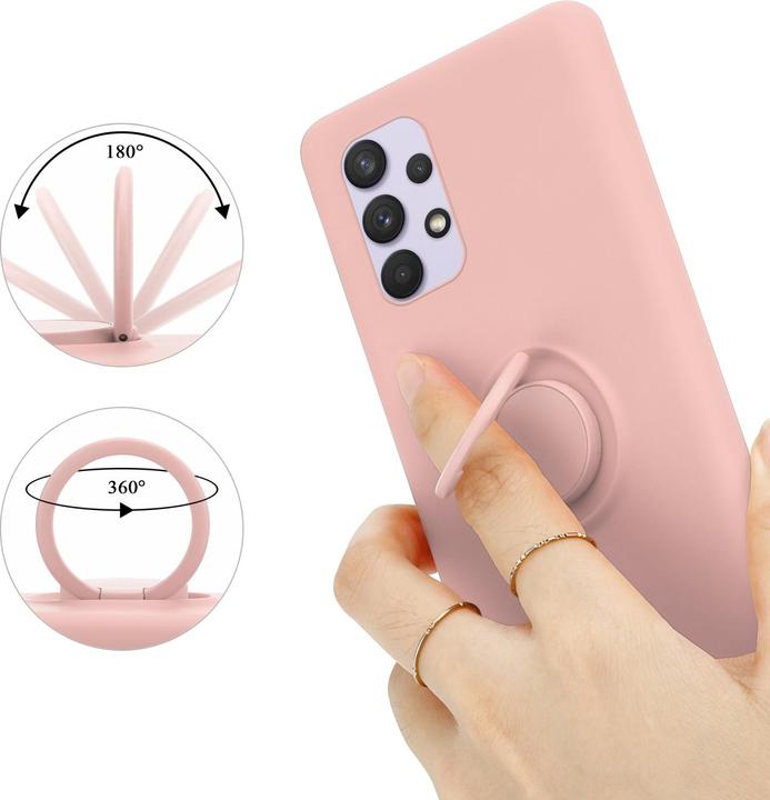 Produktbild Cadorabo TPU Liquid Ring Silicone Case Hülle (Samsung Galaxy A33 5G)