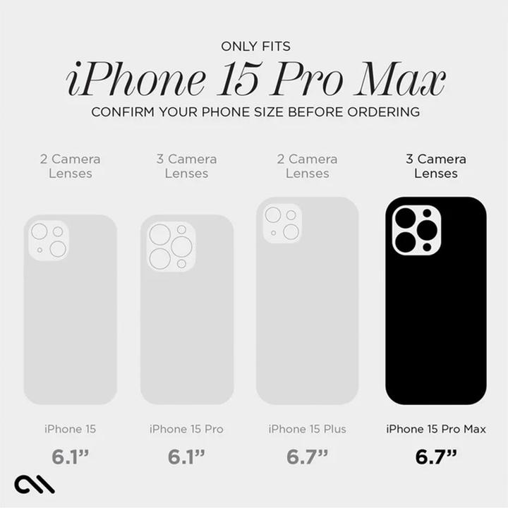 Image du produit Case-Mate Tough Duo Housse de protection pour iPhone 15 Pro Max (Apple iPhone 15 Pro Max)
