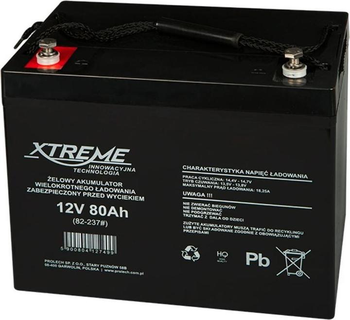 Image du produit Blow Batterie gel 80Ah XTREME (12 V, 80 Ah)