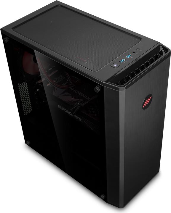 Produktbild Mifcom TEMPEST RTX3060 Ti Ryzen 5 (AMD Ryzen 5 5600X, 16 GB, 1000 GB, GeForce RTX 3060 Ti)