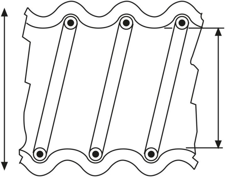 Produktbild HellermannTyton Wellschutzschlauch NS36 10m (Kabelschlauch, 1000 cm)