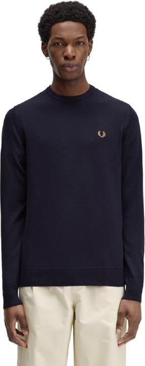 Image du produit Fred Perry Classic Crew Neck Jumper Navy (L)