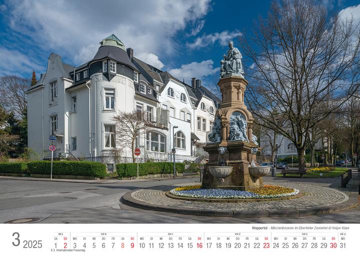 Produktbild Wuppertal 2025 Bildkalender A3 Spiralbindung (A3, Harter Einband, Deutsch)