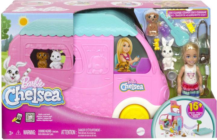 Barbie Chelsea 2-in-1 camper