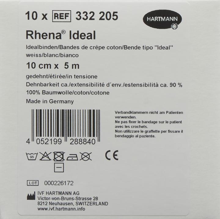 Image du produit Rhena Ideal Bande élastique 10cmx blanc