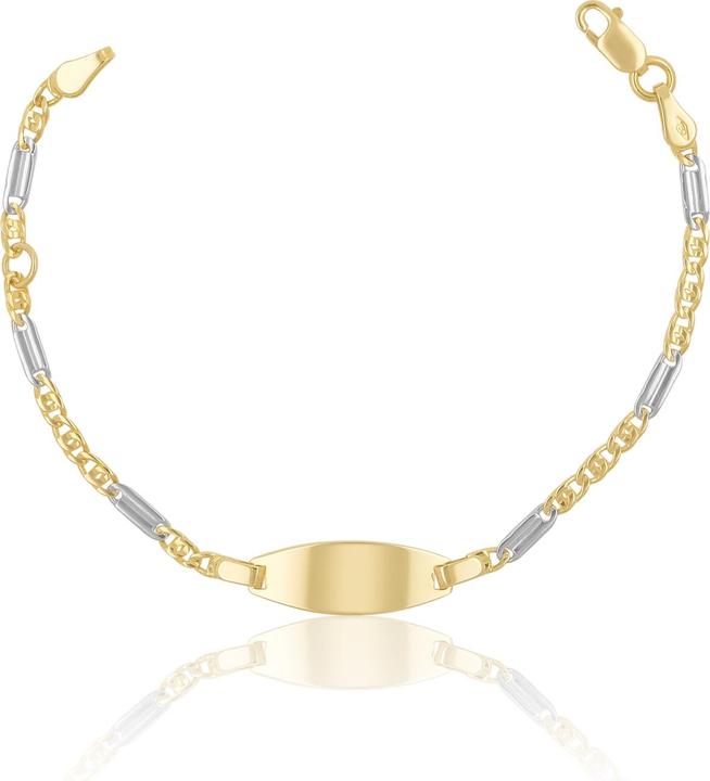 Produktbild Muau Fantasie (14 cm, 750, Weissgold, 18K Gelbgold)