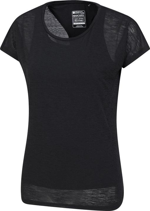 Actual product image Mountain Warehouse Womens/Ladies Double Layered T-Shirt (32 D)