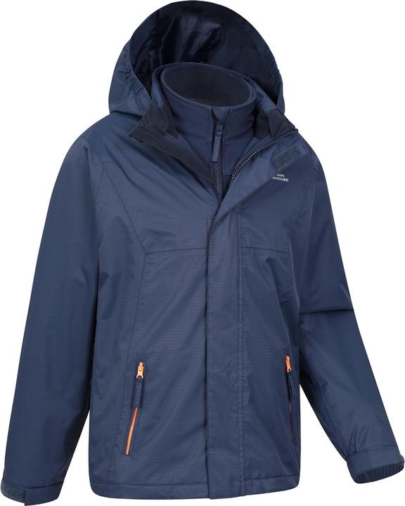 Actual product image Mountain Warehouse Childrens/Kids Bracken Extreme 3 In 1 Waterproof Jacket (152)