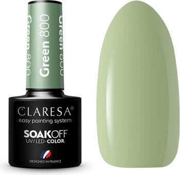 Produktbild Claresa Soak Off Uv/Led Green Hybrid English 800 5G (Grün, UV-Gel Lack)