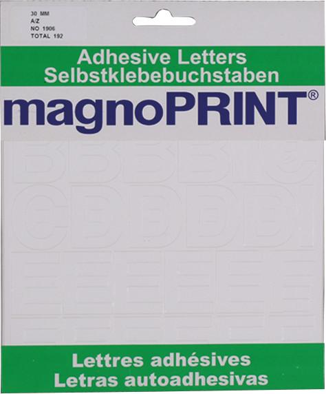 Produktbild Magnoprint Selbstklebebuchstaben