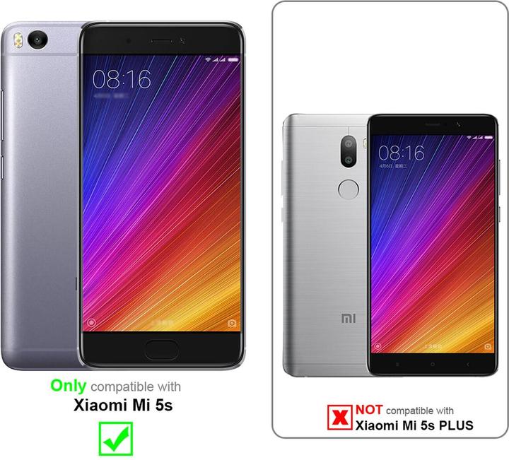 Actual product image Cadorabo display protection glass (1 Piece, Mi 5s)